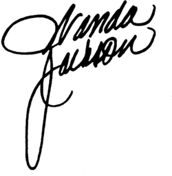 signature de Wanda Jackson