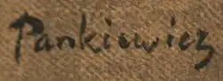 signature de Józef Pankiewicz
