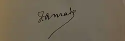 signature de Jean Amade