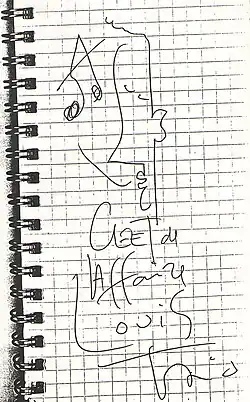 signature de Hubert Mounier