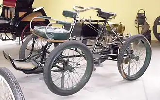 Quadricycle Automoto de 1899.