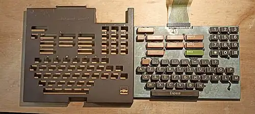 Démontage du clavier