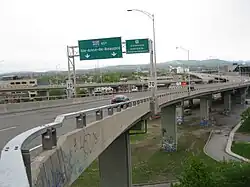 L'est du site en 2010.