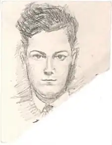 Description de l'image Autorretrat Alexandre Cirici.jpg.