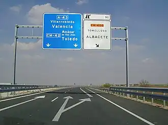 Image illustrative de l’article Autoroute A-43 (Espagne)