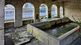 Le bassin du lavoir.