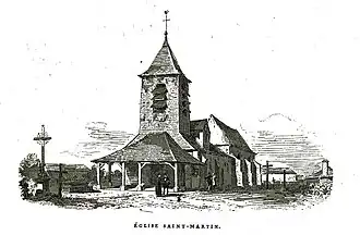 Dessin de Charles Fichot,