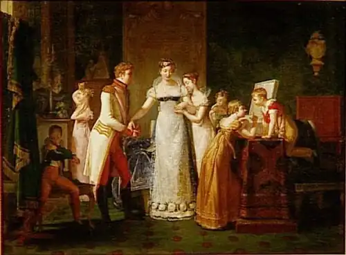 Adieux de Marie-Louise à sa famille. 13 mars 1810 (1812)