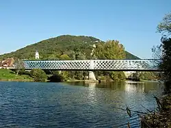 Le pont sur le Doubs.