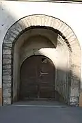 Ancienne porte de cave.