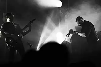 Avec Manau en concert à Quimper, Juillet 2023.