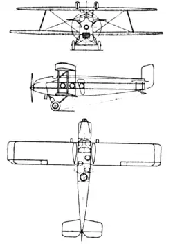 Description de l'image Avia_BH_25_3-view_Le_Document_aéronautique_June,1926.png.