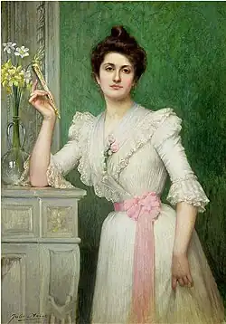 Dame à l'évantail (1898), localisation inconnue.