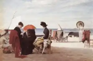 La Plage à Arcachon, localisation inconnue.