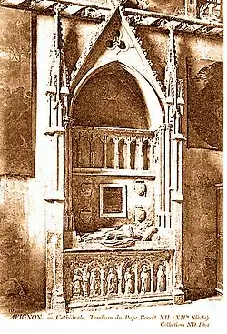 Tombeau de Benoît XII.