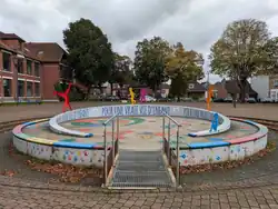 La place des Droits de l'Enfant.