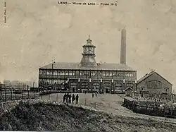 Fosse no&nbsp;5 - 5 bis Saint Antoine ou Antoine Scrive-Labbe, Compagnie des mines de Lens.