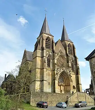 La basilique Notre-Dame d'Avioth.
