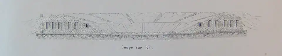 Théâtre d'Autun, détail de la planche no&nbsp;19.
