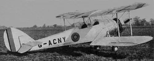 L'Avro 638 Cadet des Dupondt.