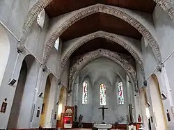 La nef de l'édifice.