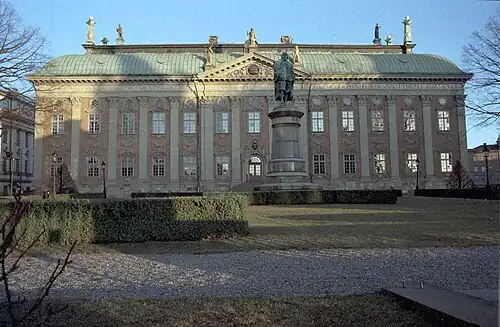 Statue d'Axel Oxenstierna.