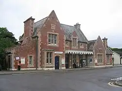 Gare d'Axminster.