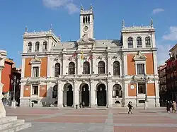 Casa Consitorial dans la Plaza Mayor de Valladolid&nbsp;(es)