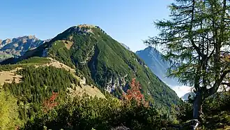 Vue de la face sud du Bärenkopf