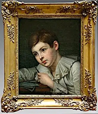 Portrait de Pierre-Marie Béranger de Nattes (1829-1905) vers 1844