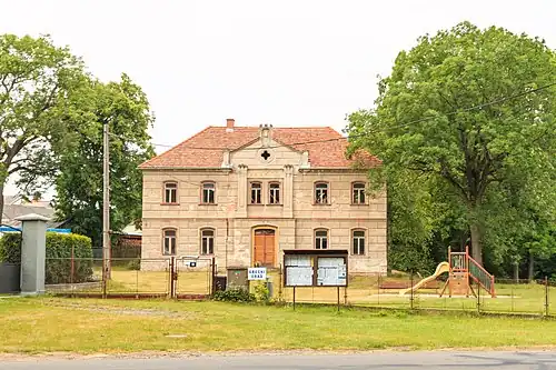 Běleč  : la mairie.
