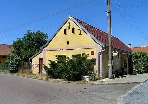 Břehy : la mairie.