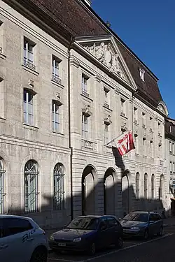 Hôtel des halles de Porrentruy.