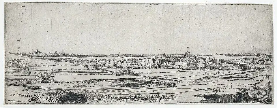 « La Campagne du peseur d'or »(1651, Rijksmuseum Amsterdam).