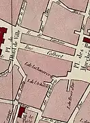 Plan Héteau de 1844.