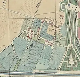 plan Héteau, la partie basse.