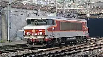 SNCF BB 15024 en livrée TEE Grand Confort.
