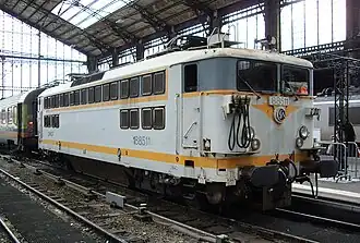 BB 88511 en gare de Paris Austerlitz, le 5 octobre 2012.