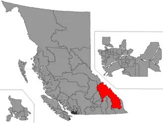 Carte de la circonscription