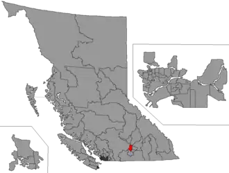 Carte de la circonscription