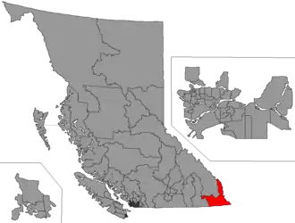 Carte de la circonscription