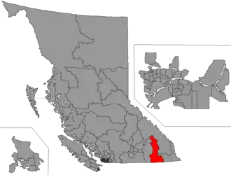 Carte de la circonscription