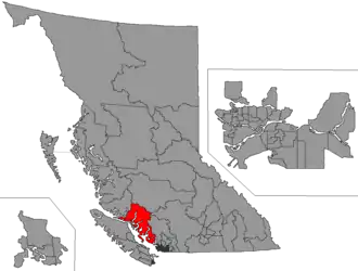 Carte de la circonscription