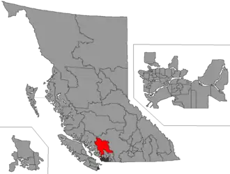 Carte de la circonscription