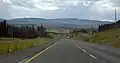 Route 5 passant dans le Plateau Thompson (2007)