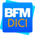 Logo de BFM DICI depuis le 10 juillet 2024.