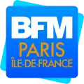 Logo de BFM Paris Île-de-France du 10 juillet 2024 au 14 mars 2025.