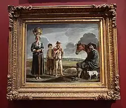 Louis Le Nain, Cavalier au repos, 1640.