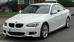 BMW 320d cabriolet (2010–2013; avec finition M-Sport)