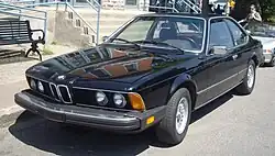 BMW 633 CS, version américaine (1987–1989)